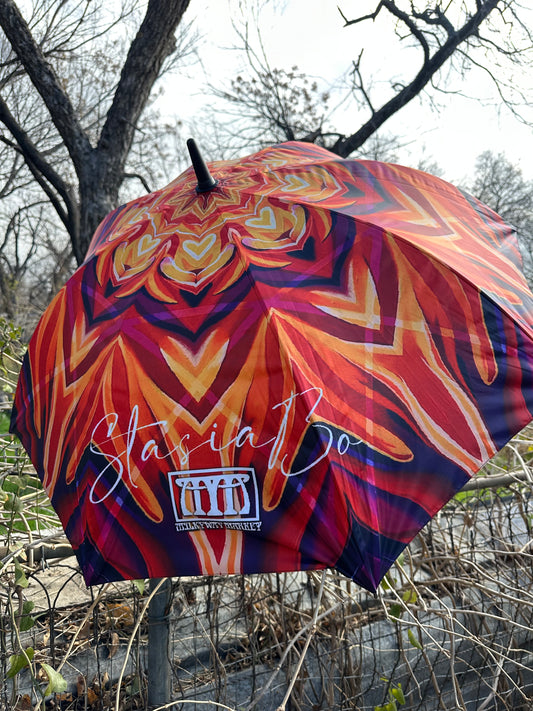Stasiabo Fire Mandala Umbrella